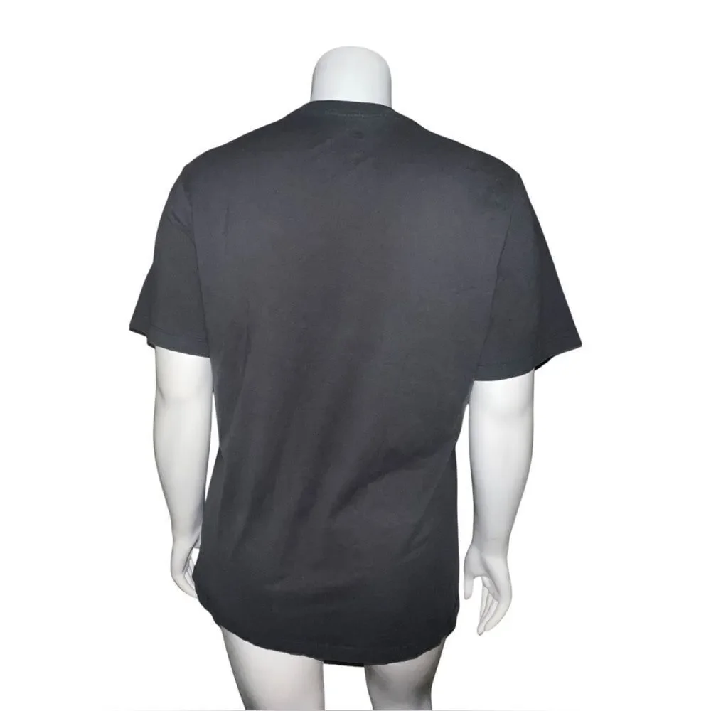 Nike Men’s T-Shirt Size Large Happy Holidays Christmas Tree Graphic Dark Gray XL